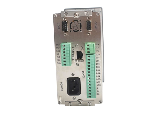 Razioni l'indicatore di pesatura elettronico d'imballaggio RS232/RS485/Ethernet COM2