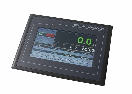 Regolatore With MODBUS RTU dell'indicatore della pesatura di controllo del touch screen
