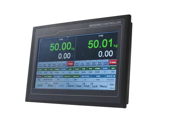 Controller di insacco altamente preciso per sacchi a bocca aperta da 25-50 kg con raccomandazione internazionale ISO 9001